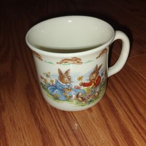 Vintage Royal Doulton 1936 Bunnykins fine china double cup Excellen condition